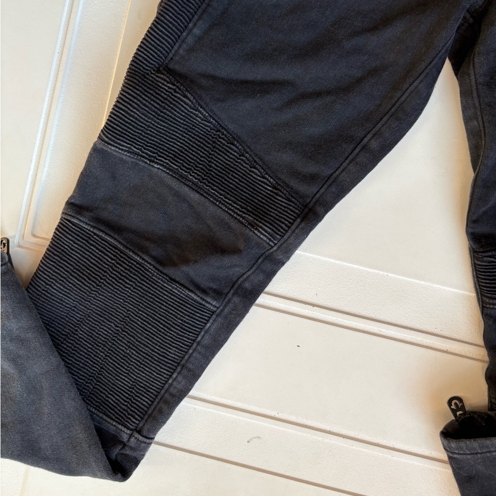 True‎ Religion Moto Leggings Black Size SP - Picture 3 of 7
